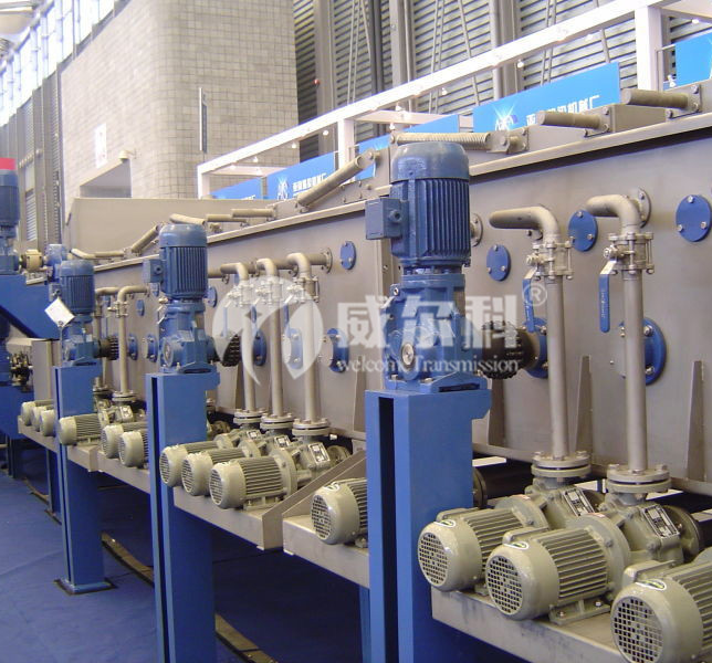 威爾科傳動(dòng)在紡織機械行業(yè)全套解決方案